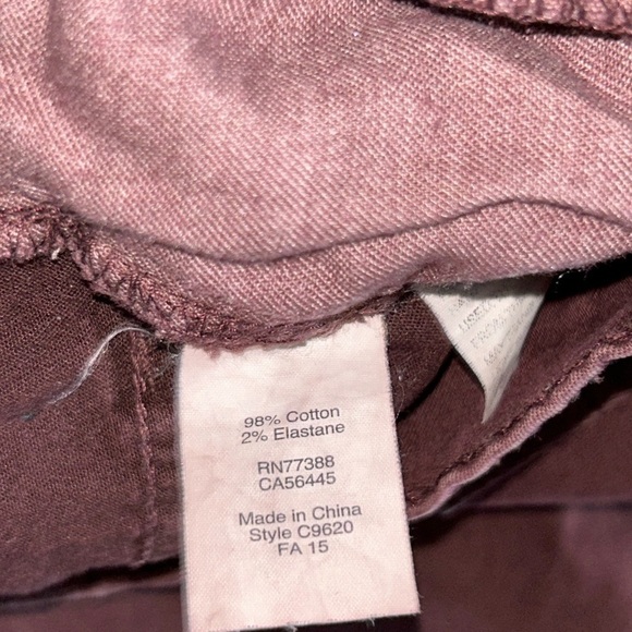 Madewell 9" High-Rise Skinny Jeans: Garment-Dyed Edition SIZE 26 - Picture 3 of 5